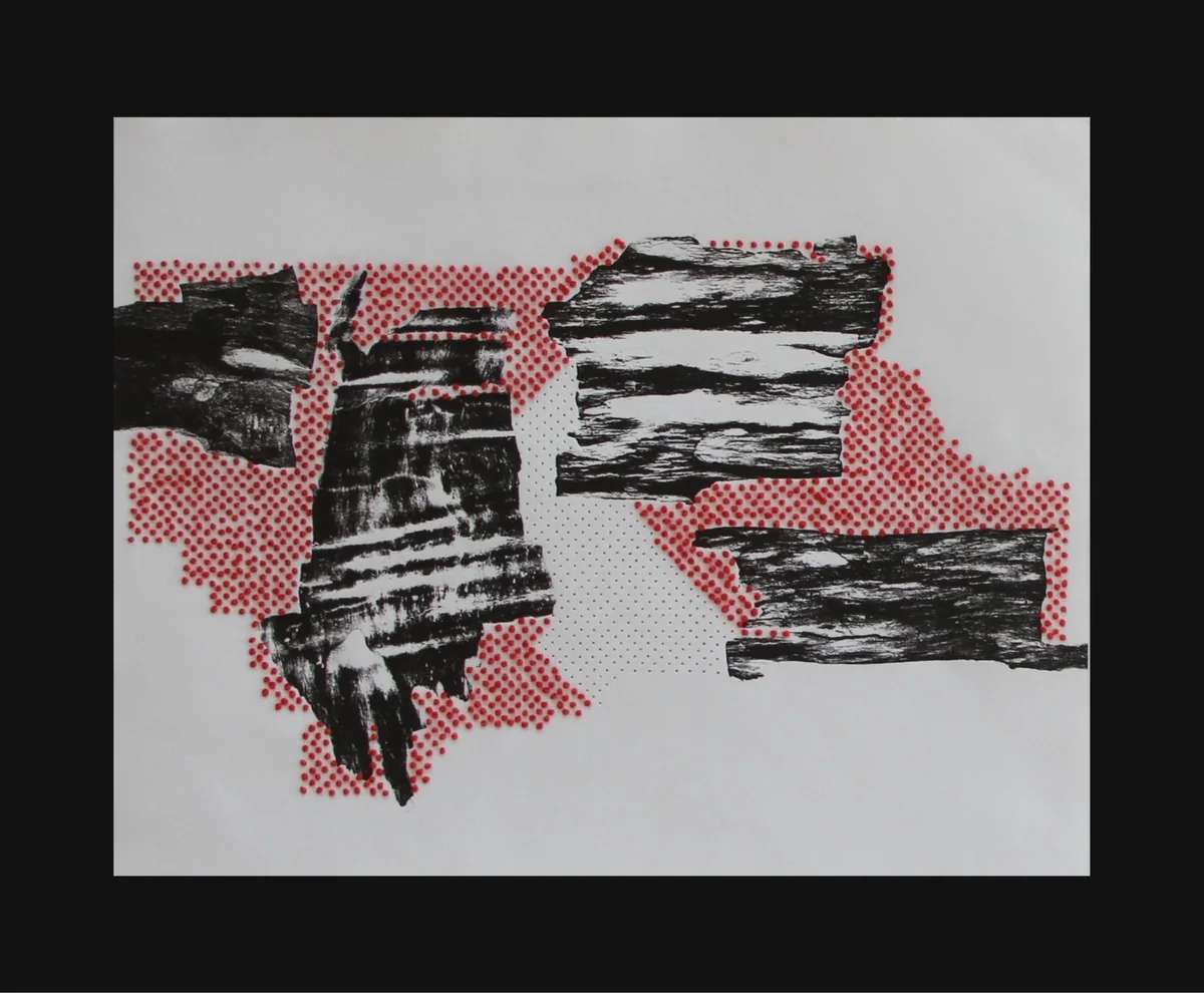 Tectónica sola, serie Deriva Tectónica, Marcela Carvajal